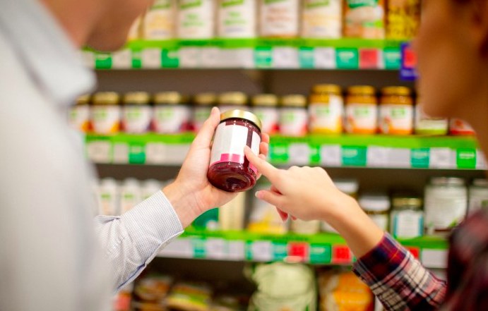 διατροφική ετικέτα σε προϊόντα super market